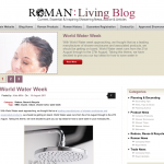 Roman Blog Homepage