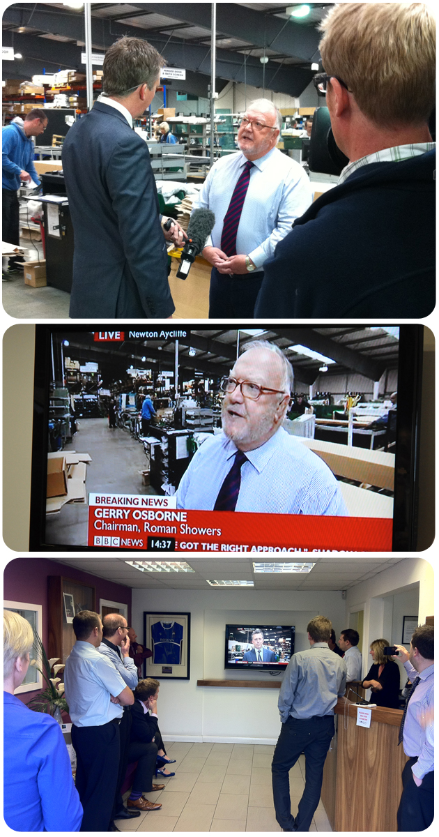 Behind the Scenes of a BBC News Interview