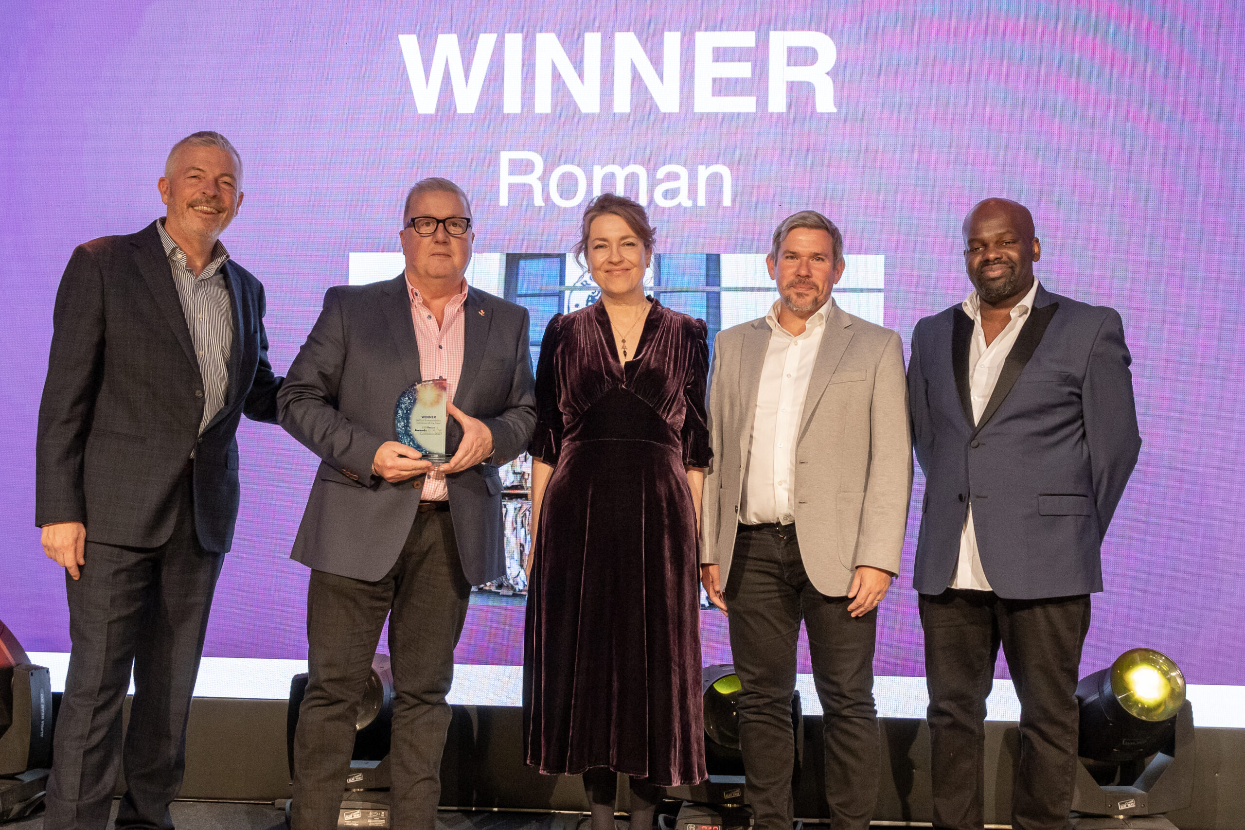 <strong>Roman Win Sustainability Initiative of the Year Award</strong>